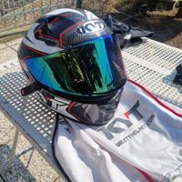 Casco integrale kyt nz race carbon