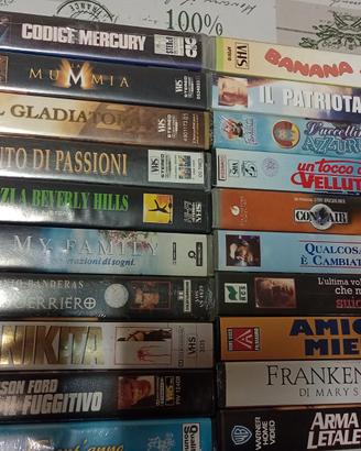 VHS vari titoli