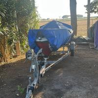Barca SESSA MAMBO Suzuki 4t 20cv + carrello Ellebi