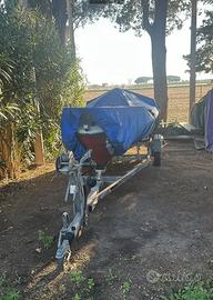 Barca SESSA MAMBO Suzuki 4t 20cv + carrello Ellebi