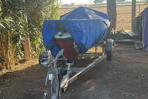 Barca SESSA MAMBO Suzuki 4t 20cv + carrello Ellebi