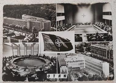 Cartolina sede NATO-OTAN di Parigi, 1966