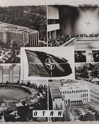Cartolina sede NATO-OTAN di Parigi, 1966