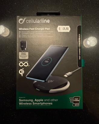 Caricabatterie wireless cellularline