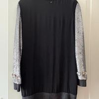 Abito Pinko con Maniche di Paillettes TG. 42