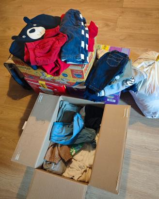 guardaroba completo bambino da 0 a 12 mesi 