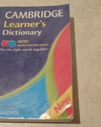 CAMBRIDGE Learner's Dictionary (terza edizione)