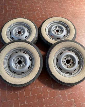 4 cerchi FIAT 1100/103 G-Speciale 1962