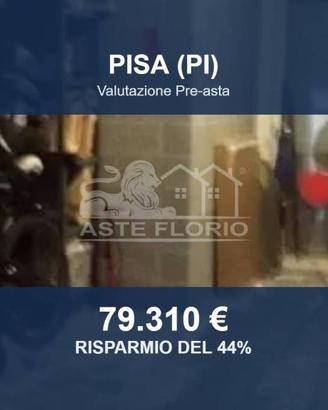 Immobile in asta di 75 m² con box auto a Pisa