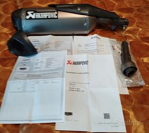 Scarico Akraprovic originale Honda Xadv 750 -Forza