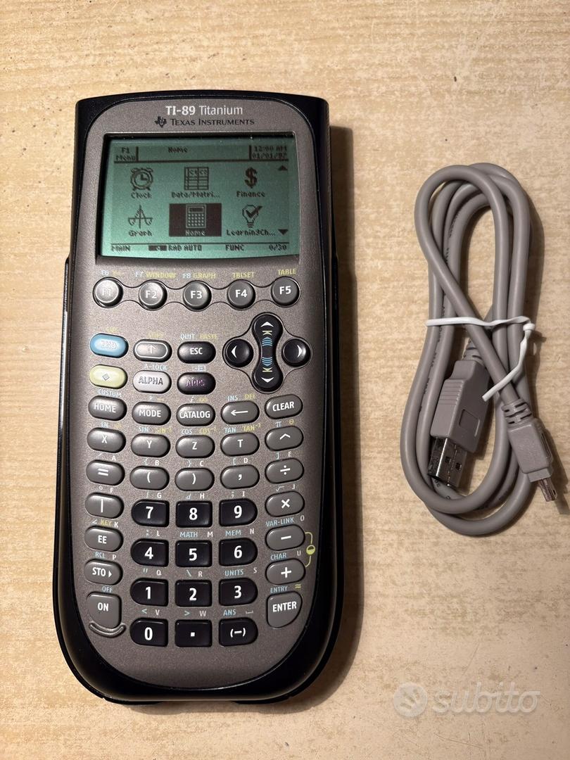 Copri Batteria Di Ricambio Per Texas Instruments Ti 84 Plus - Nero