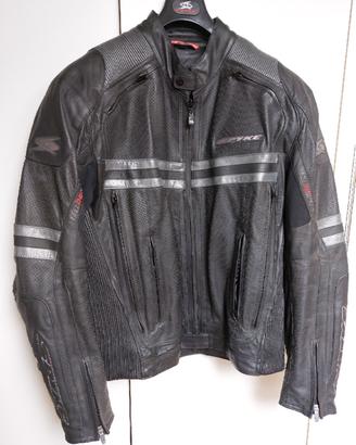 giacca moto in pelle 