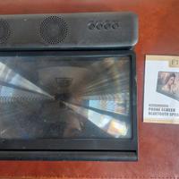 Ingranditore schermo  con 2 altoparlanti