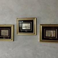 Trittico di Quadri Vintage