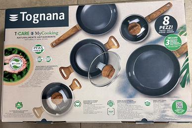 Batteria 8 pentole Tognana T-Care My Cookink nuova