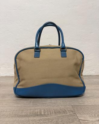 Borsa bowling tela e pelle Miu Miu