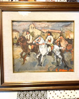 Antico quadro Sardo