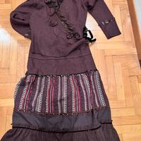 Completo marrone 2 pezzi