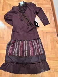 Completo marrone 2 pezzi