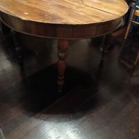 tavolo rotondo antico 5 gambe