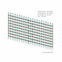 PONTEGGIO DALMINE REAL PONT 730 MQ