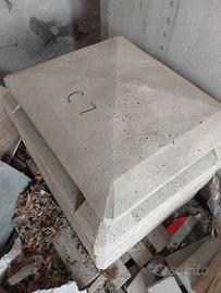 comignolo in cemento nuovo mai usato