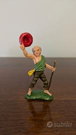 Statuina presepe: pastore con cappello italy