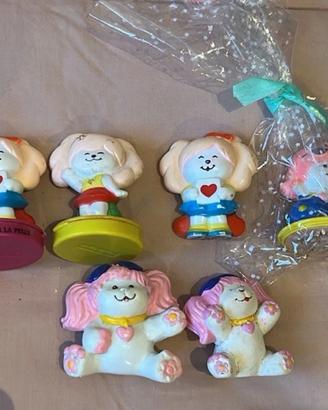 Poochie pupazzetti e timbrini lotto anni 80 Mattel