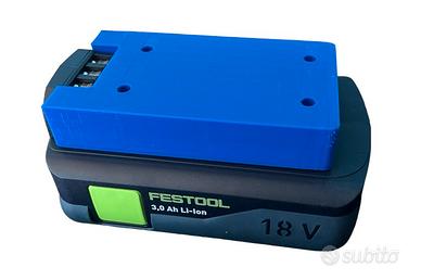 Supporto batteria festool