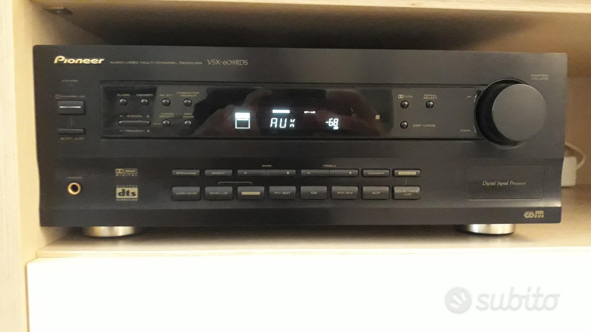 amplificatore PIONEER con casse e subwoofer Audio/Video In vendita a