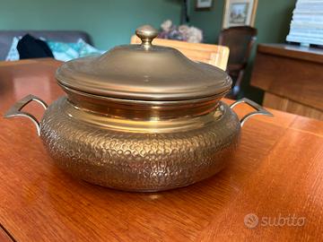 Centrotavola in ottone