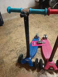 coppia monopattini micro maxi