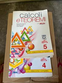 Libro scuola superiore “calcoli e teoremi 5”