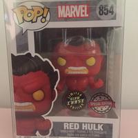 Funko pop Red Hulk glow Chase