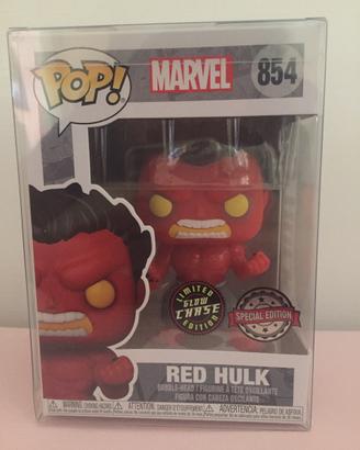 Funko pop Red Hulk glow Chase