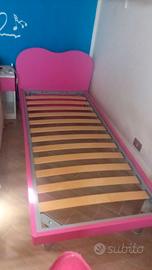 Letti singoli cameretta rosa bambina perfetti