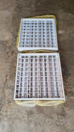 Plafoniere Neon 64x64cm (2pz) Nuove