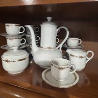Servizio caffè in bagno oro Bavaria