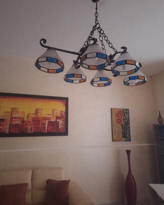 lampadario in vetro galles
