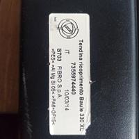 Tendina ricoprimento baule 330XL