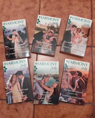 Set di 6 libri edizione Harmony Jolly