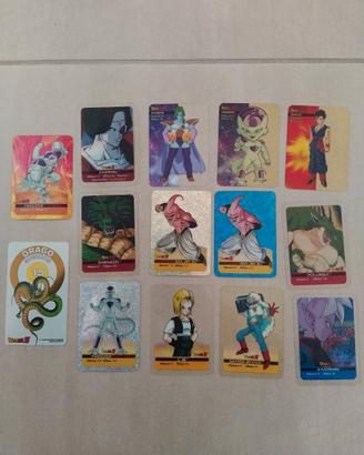 lamincard Dragonball di diverse serie 