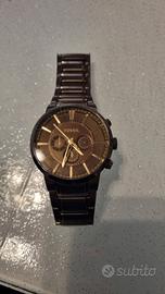 orologio fossil uomo marrone bruciato