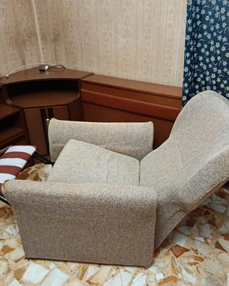 poltrona reclinabile manuale 