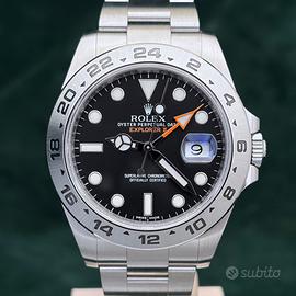 Rolex Explorer II 216570 Oyster 42 mm Acciaio Nero
