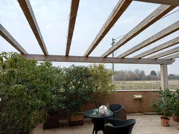 Pergola in legno