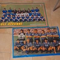 poster e cartoline calcio vintage anni 80 e 90