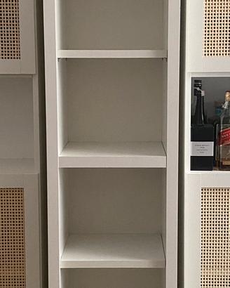 Mobile/Libreria Bianca Laccata con ripiani