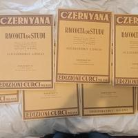 CZERNYANA, Raccolta di studi per piano (10volumi)