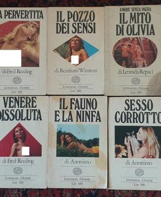 Lotto 10 libri collana Letteratura d'Amore SOGED
